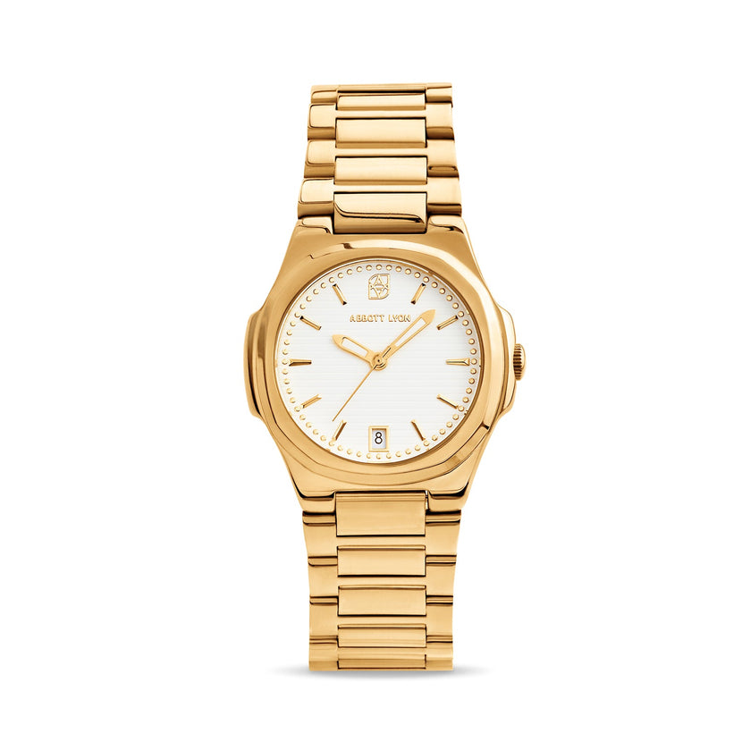 Sports Luxe Watch (Gold)