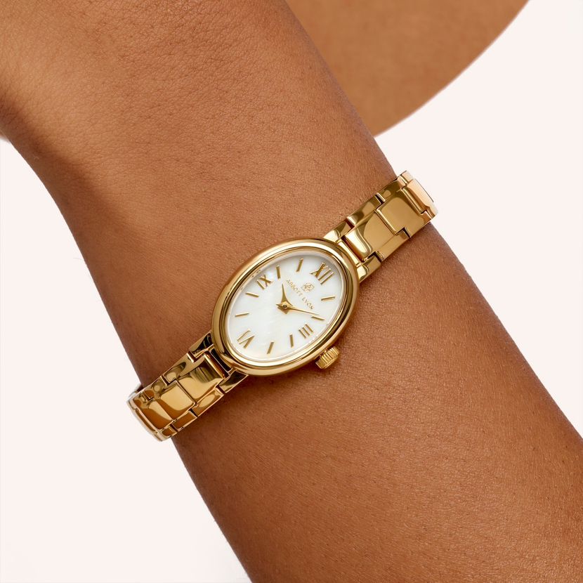 Monroe Oval Watch (Gold)