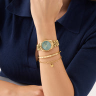 Sage Green Belgravia 30 Watch (Gold)