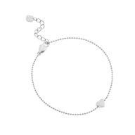 Heart Bracelet (Silver) - Worth £49