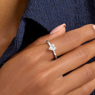 Heart Ring & Earrings (Silver)