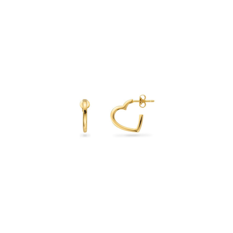 Young Love Hoop Earrings (Gold)