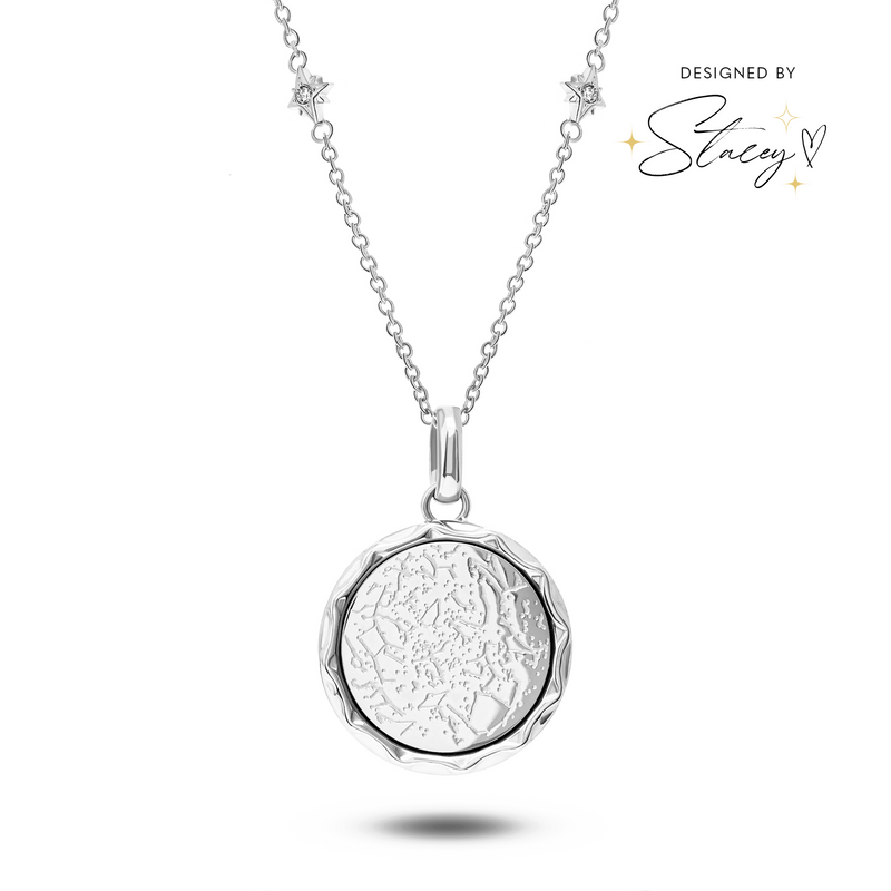 Coin Constellation Necklace (Silver)