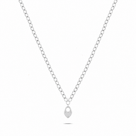 Love Locks Necklace (Silver)