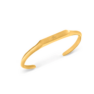 Intersection Cuff Bangle (Gold)