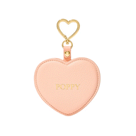Kids' Heart Purse Keyring (Peach)