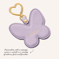 Kids' Butterfly Keyring (Lilac)