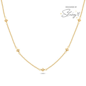 Written In The Stars Chain Necklace (Gold)
