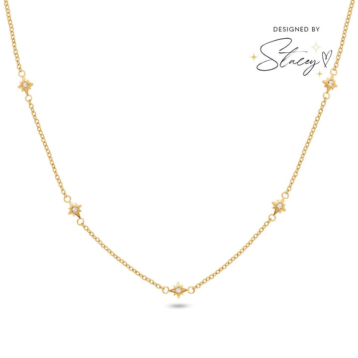 Written In The Stars Chain Necklace (Gold)