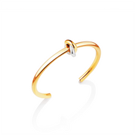 Knot Bangle (Gold/Silver)
