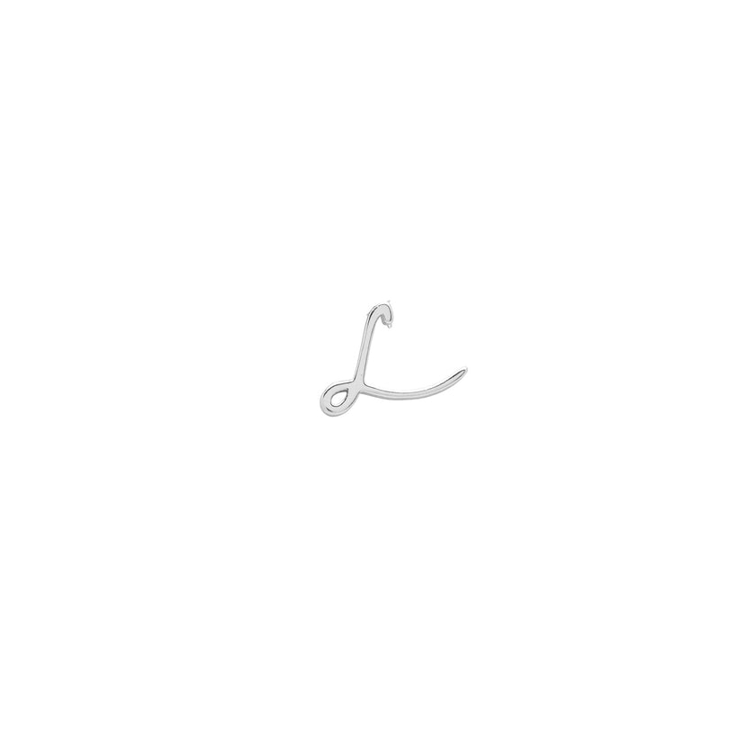 Made Mine Script Letter Bracelet (Silver)