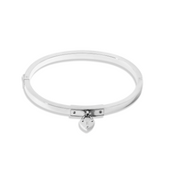 Love Locks Bangle (Silver)