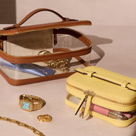 Small Vanity Cosmetic Bag (Butter Yellow)
