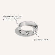 Men's Rivet Ring (Silver)