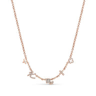 Made Mine Charm Necklace (Rose Gold)