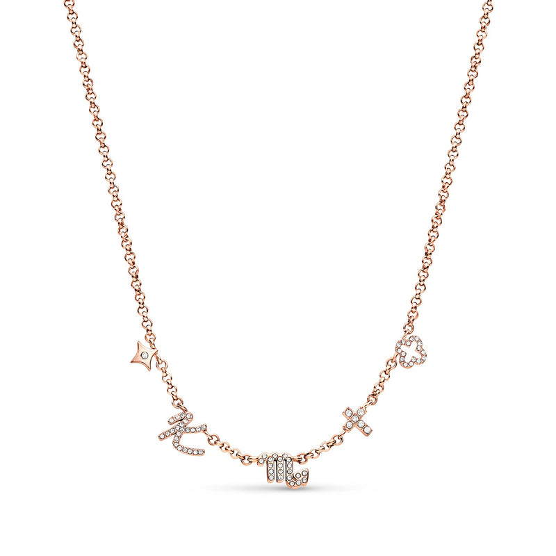 Made Mine Charm Necklace (Rose Gold)