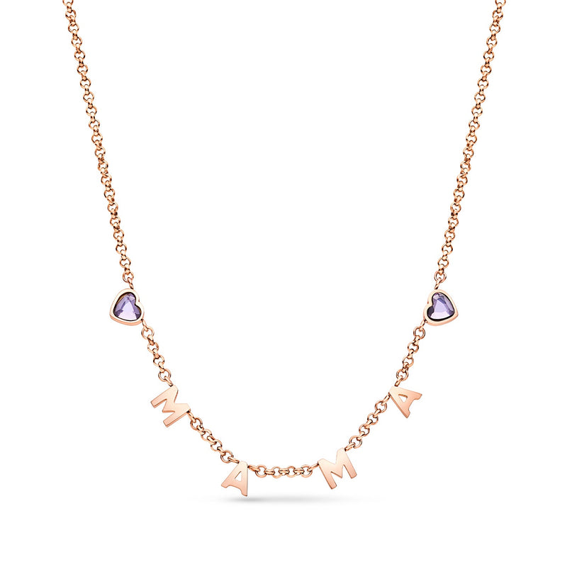 Made Mine Name Necklace (Rose Gold)
