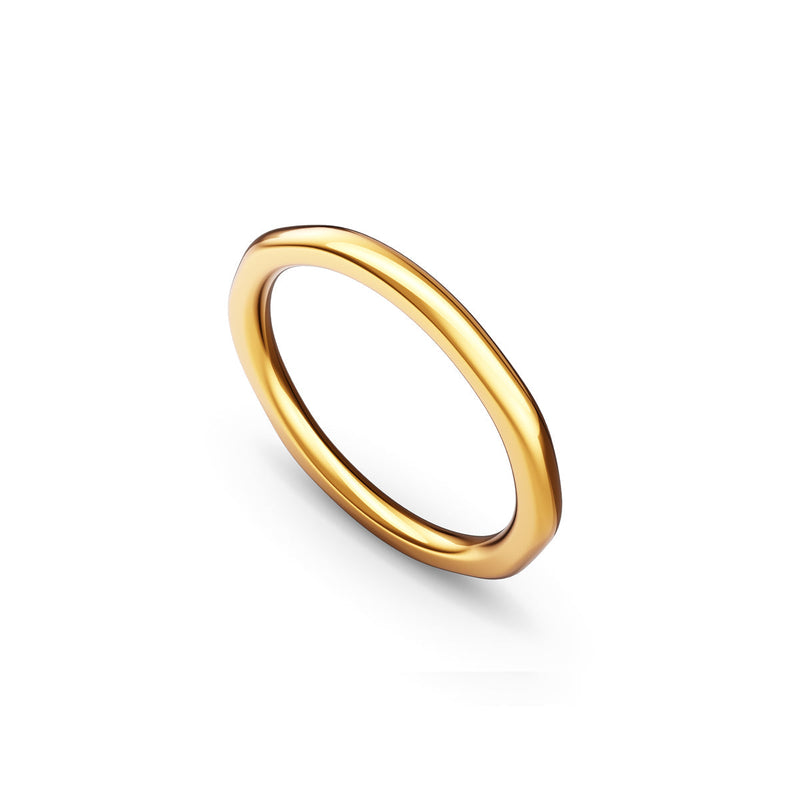 Fine Molten Ring (Gold)