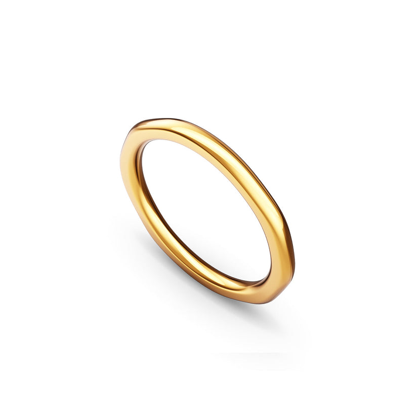 Fine Molten Ring (Gold)