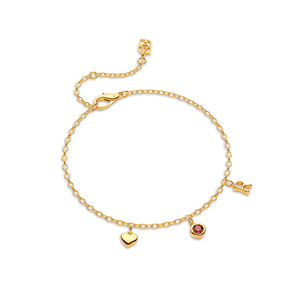 Made Mine Fine Charm Bracelet (Gold)