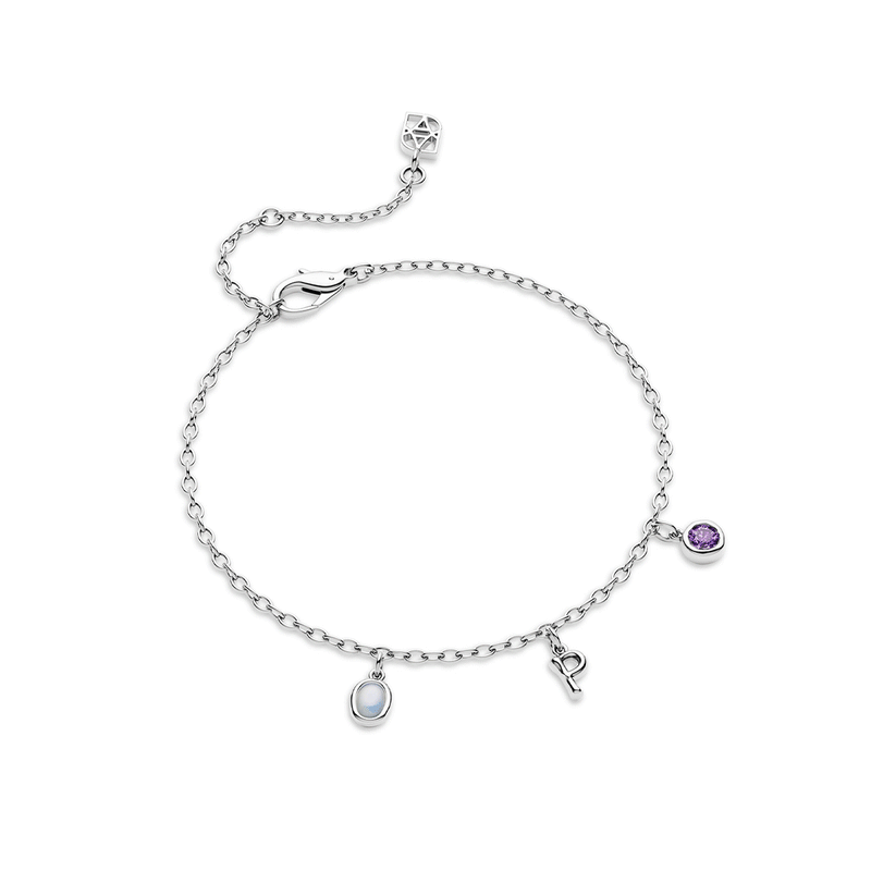 Made Mine Fine Charm Bracelet (Silver)