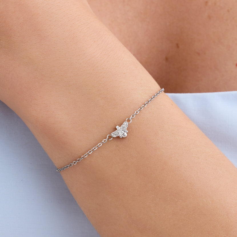 Made Mine Single Charm Bracelet (Silver)