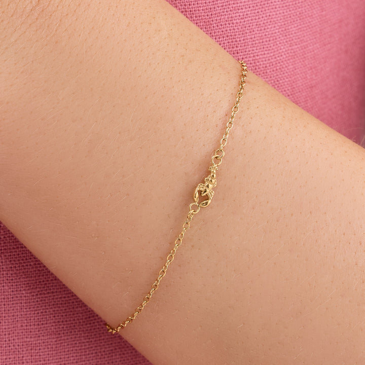 Made Mine Lobster Bracelet (Gold)