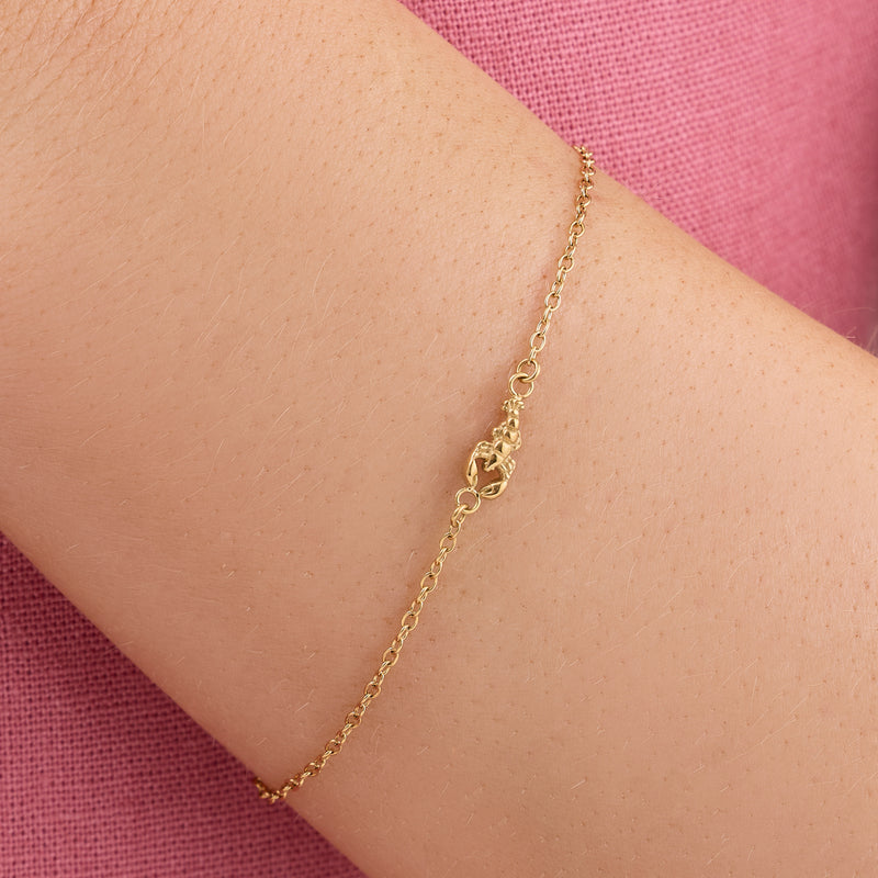 Made Mine Lobster Bracelet (Gold)