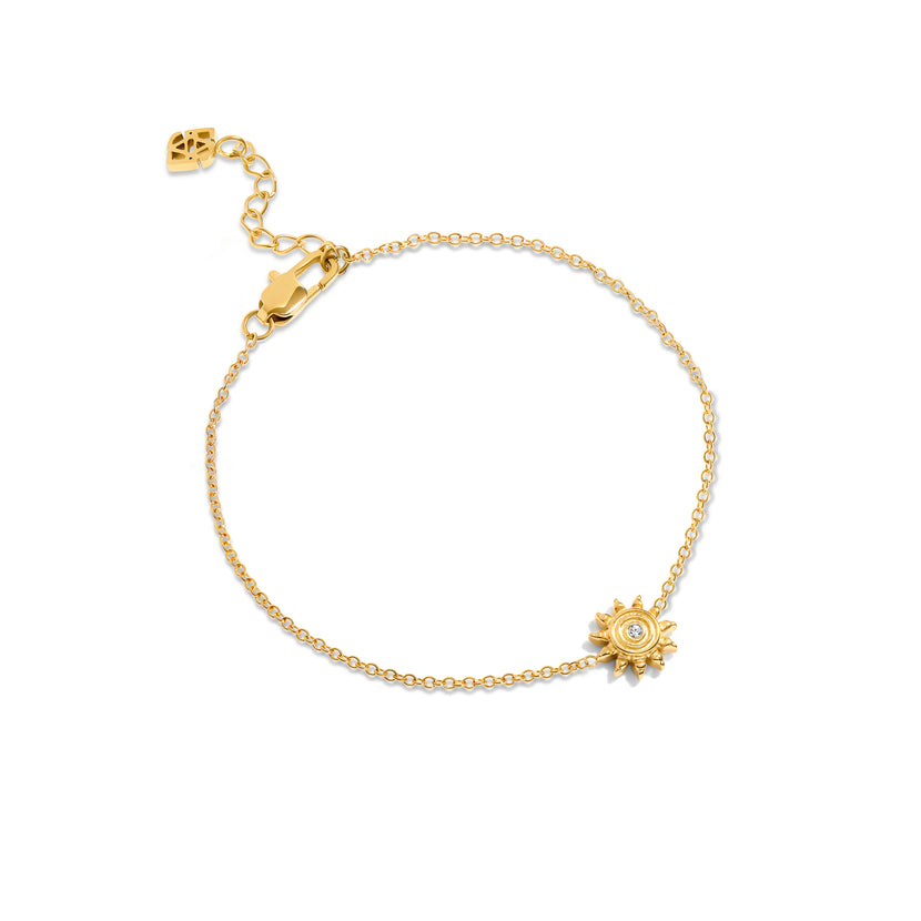 Made Mine Sun Bracelet (Gold)