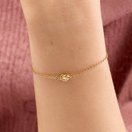 Made Mine Knot Bracelet (Gold)