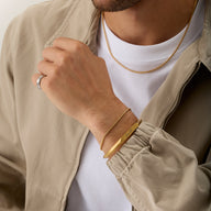 Box Chain Bracelet (Gold)