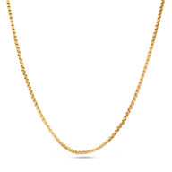 Box Chain Necklace (Gold)