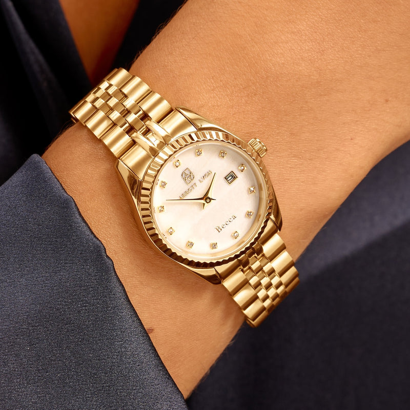 30mm Custom Belgravia Watch (Gold)