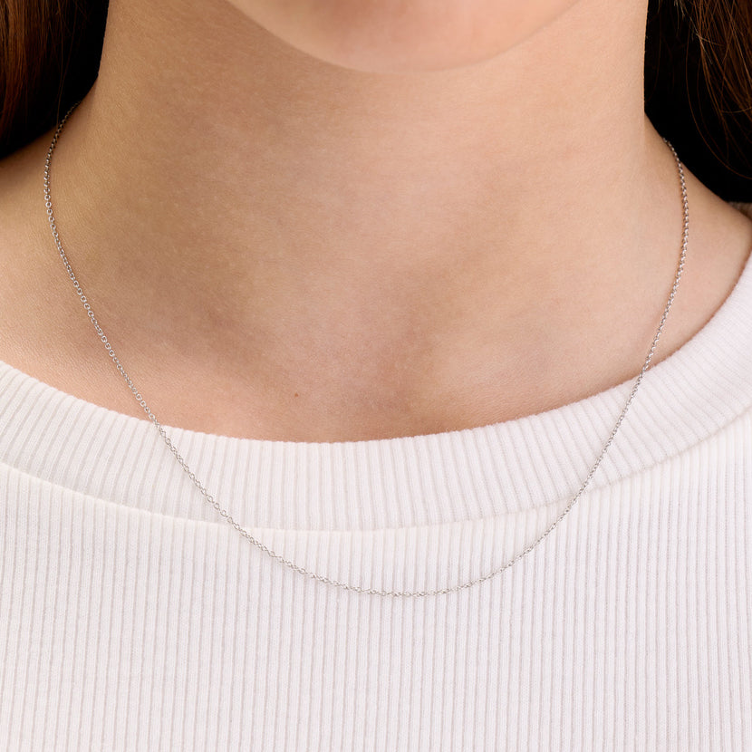 Mini Me Fine Layering Chain (Silver)