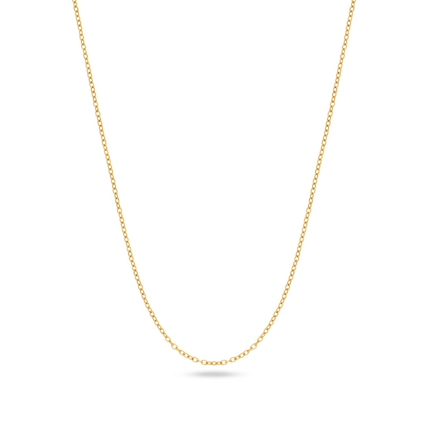 Layering Mini Me Fine Chain Necklace (Gold)