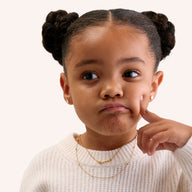 Mini Me Sphere Layering Chain (Gold)