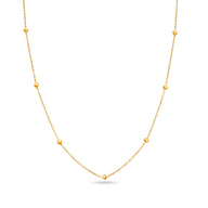 Mini Me Sphere Layering Chain (Gold)