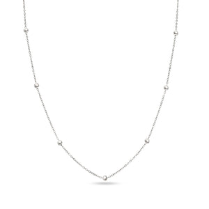 Mini Me Sphere Layering Chain (Silver)