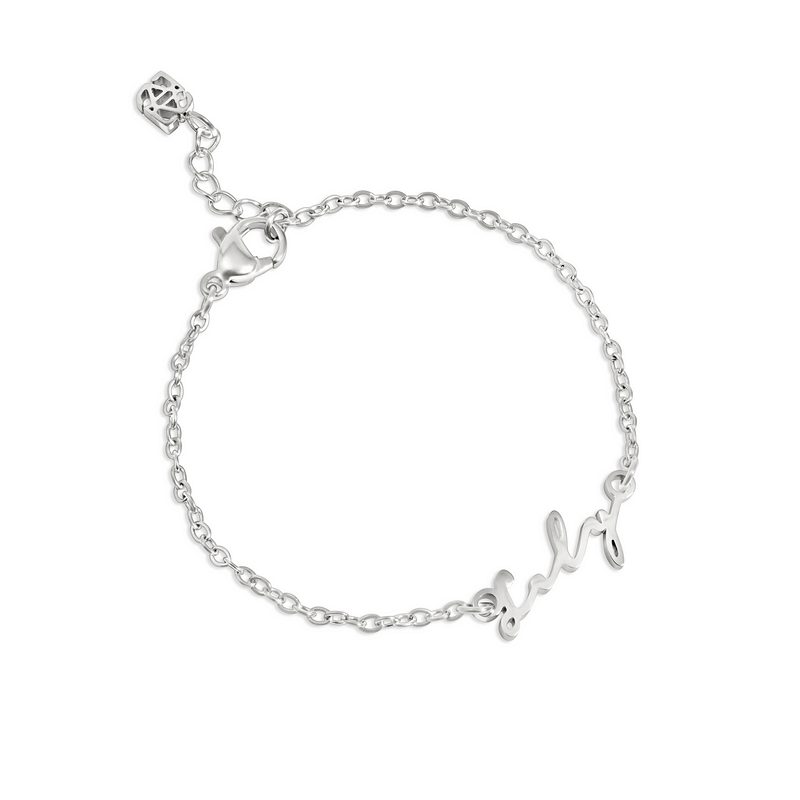 Layering Mini Me Sphere Chain Necklace (Silver)