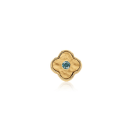 Molten Clover Charms (Gold) - Birthstones