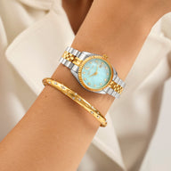 Moon & Back Bangle & Belgravia Watch Set
