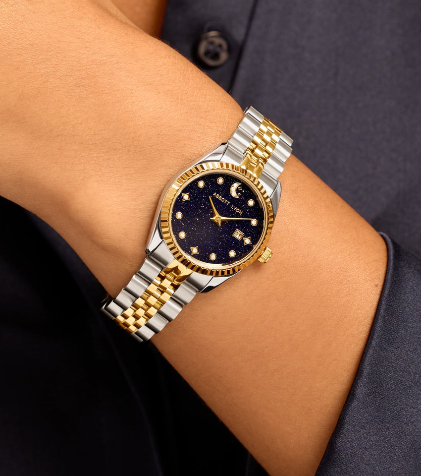 Moon and Back Two Tone Belgravia 30 Watch – Abbott Lyon