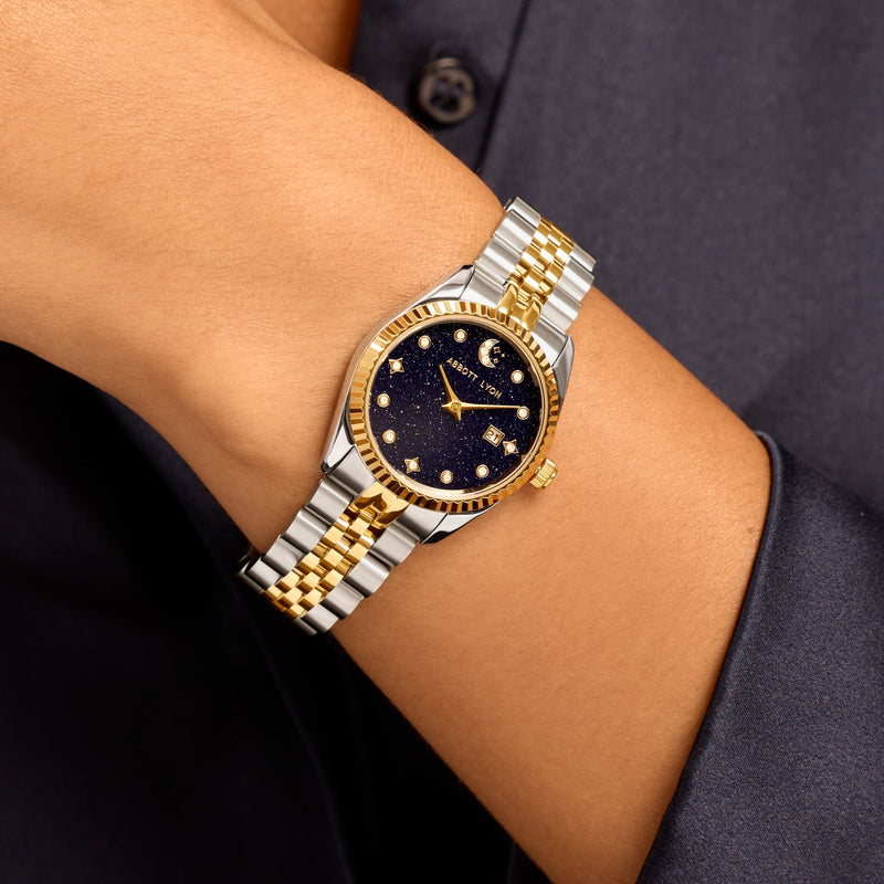 Moon and Back Two Tone Belgravia 30 Watch