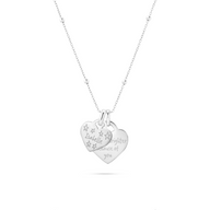 Murphys Sketches Token Heart Necklace (Silver)