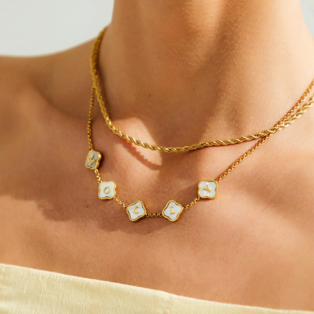 Signature Name Anklet (Gold)