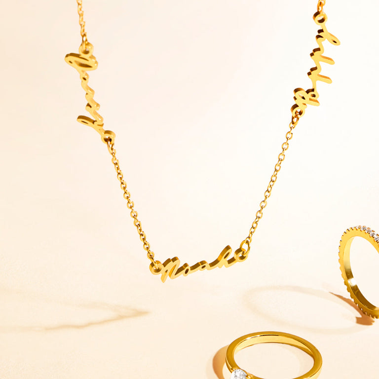 Tennis Bracelet (Gold)