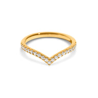Wishbone Ring (Gold)