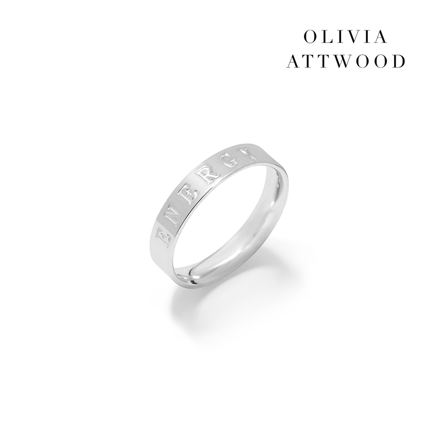 Custom Stamped Name Ring