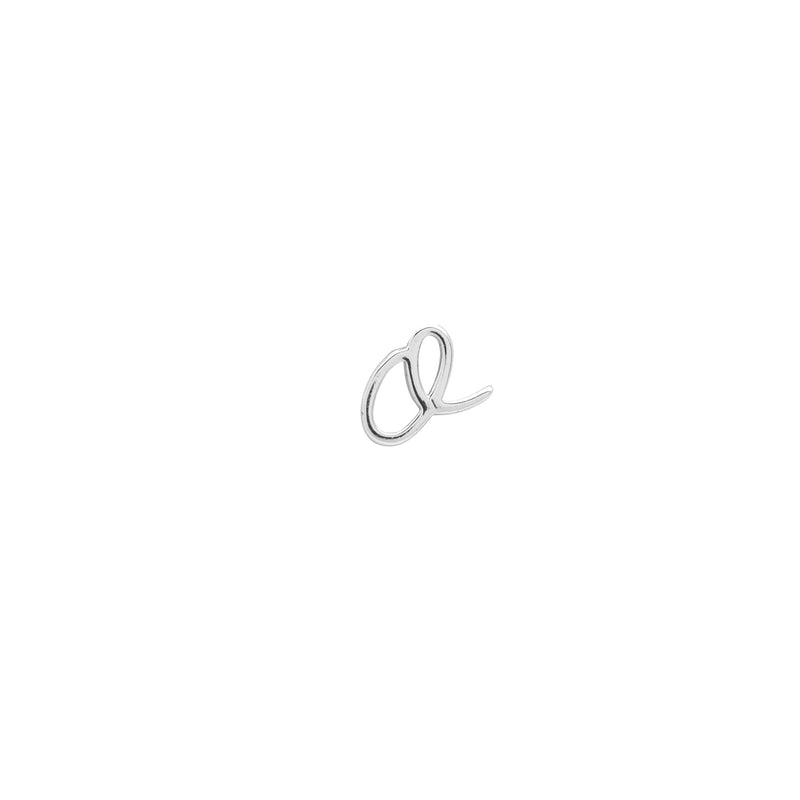 Made Mine Script Letter Bracelet (Silver)