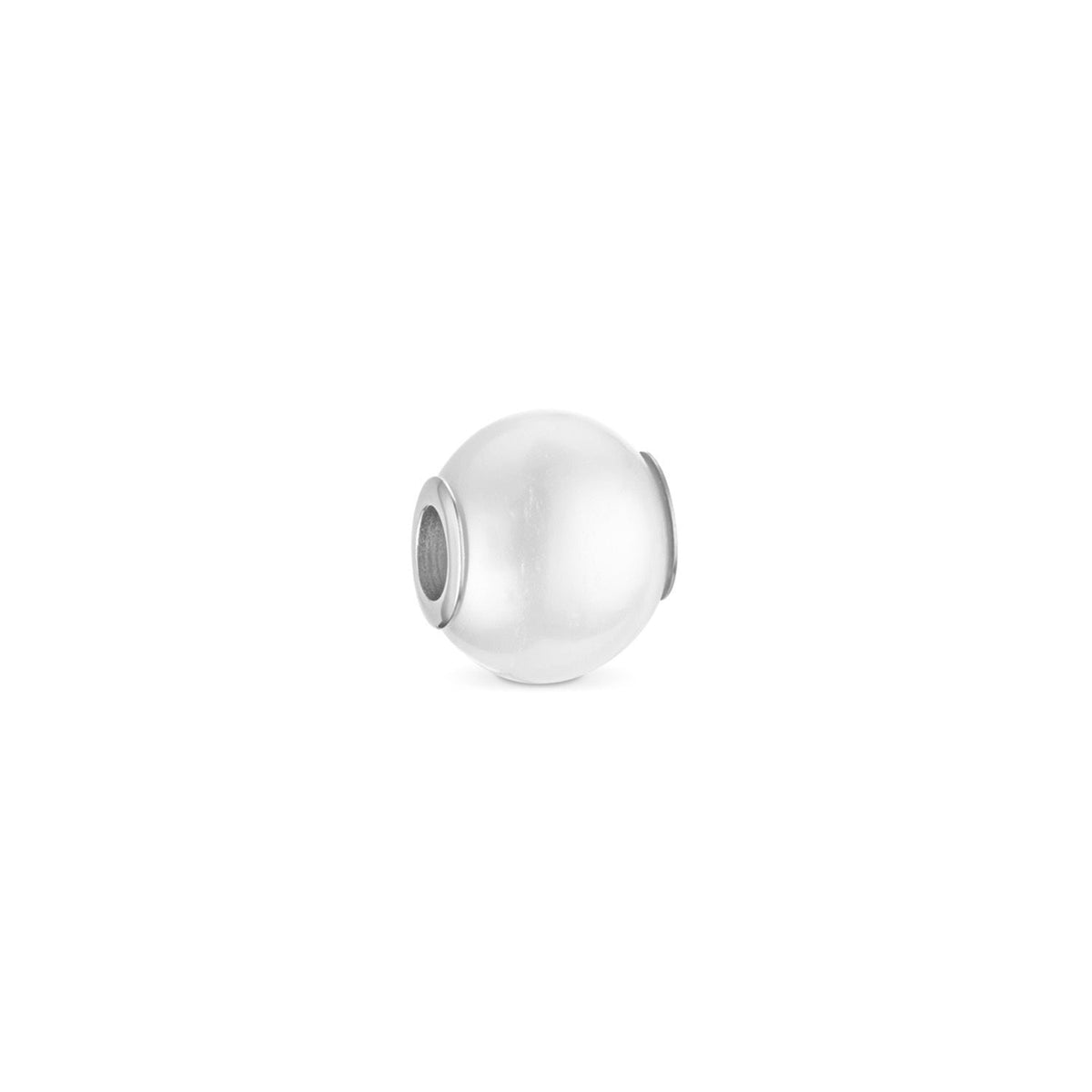 Organic Pearl Necklace Charm